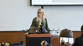 Britney Ruby Miller Speaks To Xavier Students