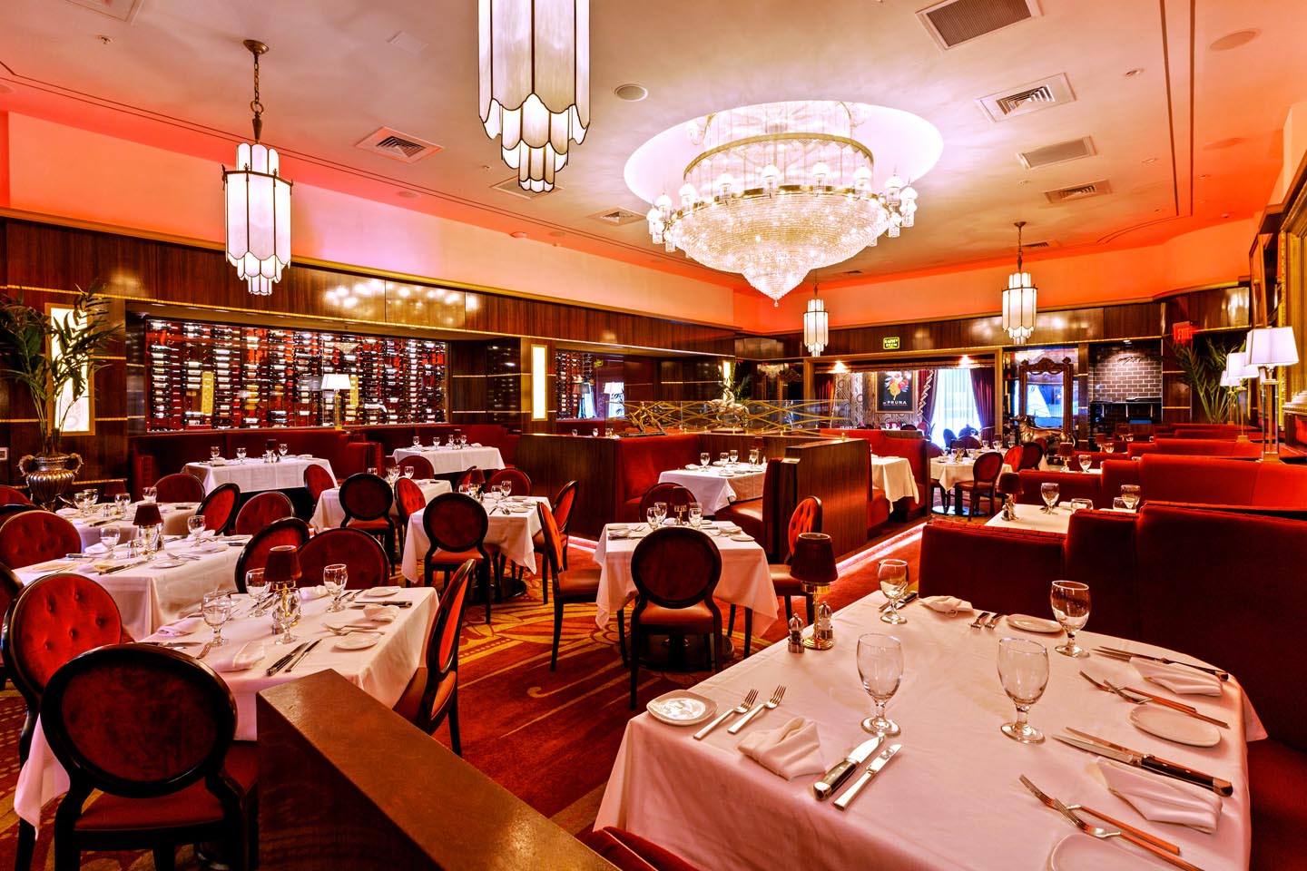 Interior of a Jeff Ruby restaurant